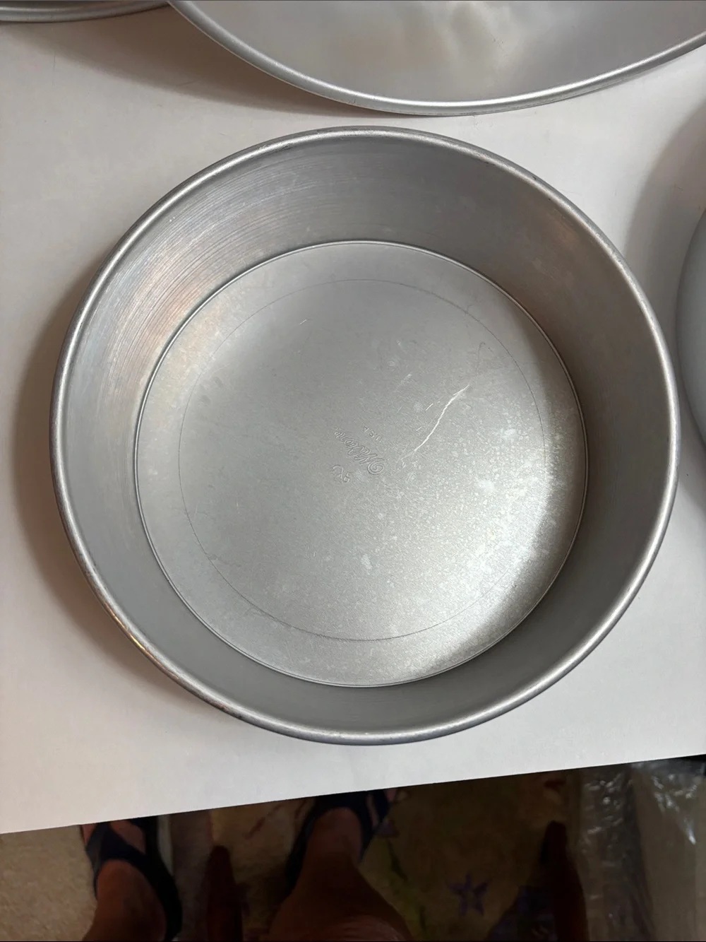 Wilton Silver Round Cake Pan Set - Multi-Size Baking Pans